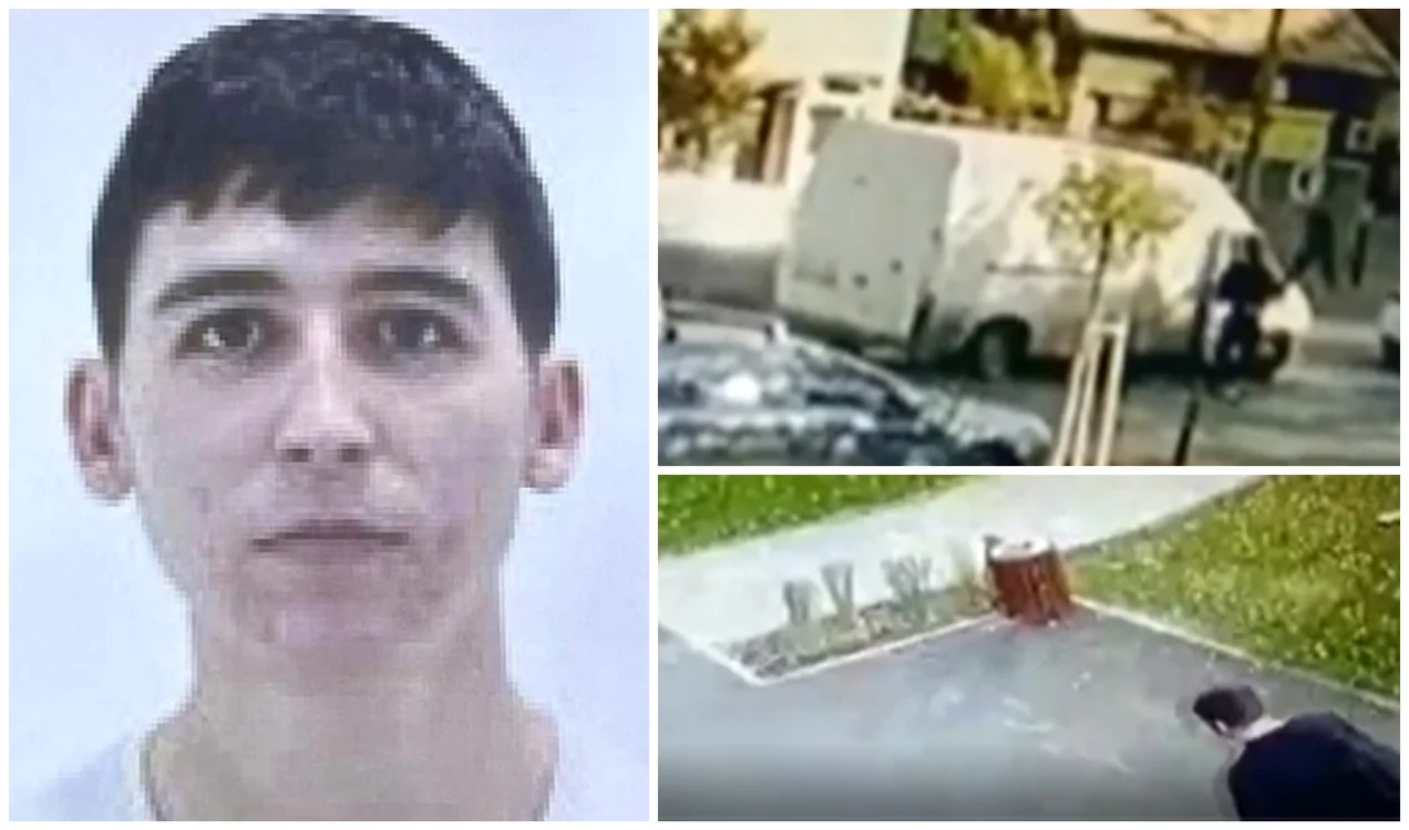 Fotografia suspectului a fost distribuită de polițiști