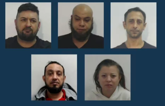 Români condamnați în Regatul Unit pentru violuri în serie. Foto: express.co.uk/Police Scotland