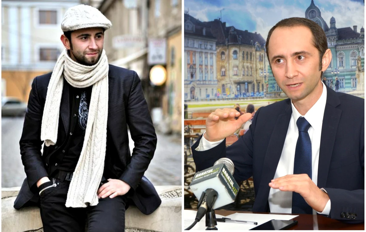
    Alin Nica, în două ipostaze: în showbiz și la biroufoto: Facebook / Mediafax  