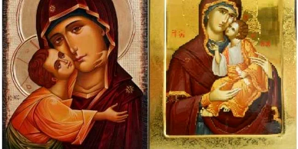 maica domnului si pruncul