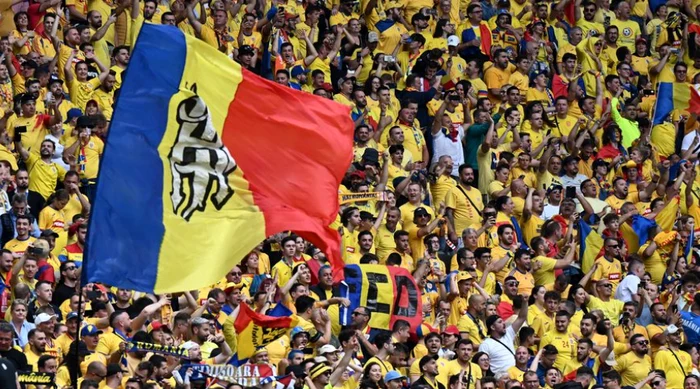 Suporterii echipei naționale a României  Foto/Imago