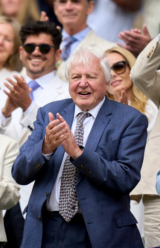 Sir David Attenborough la Wimbledon. FOTO: Profimedia