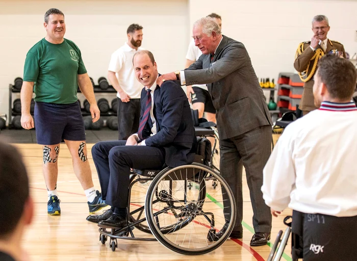 Prinţul William a participat la un joc de baschet alături de pacienţi