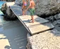 Copiii Simonei Gherghe, Ana Georgia (7 ani) și Vlad (5 ani), sunt fascinați de locul în care au mers anul acesta în vacanță