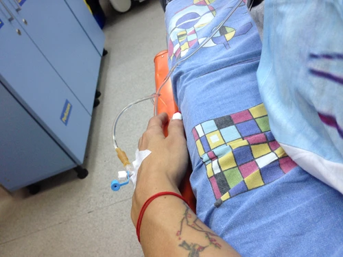 Maria Simion, la spital