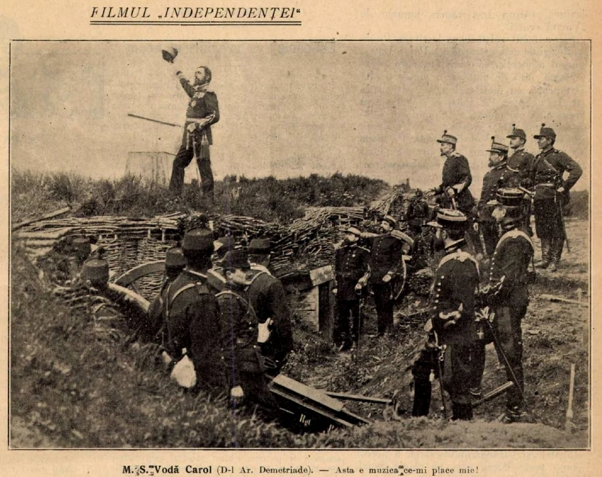 Filmul „Independența României”. Revista „Flacăra”, 5 mai 1912 (anul I, nr. 29)
