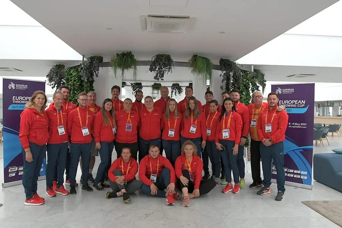 
    România a deplasat un lot de 17 atleți la Split, pentru Cupa Europei la aruncări Foto: Facebook / FR de Atletism  