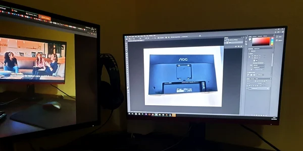 Monitor AOC G2590PX Adobe Photoshop 2020
