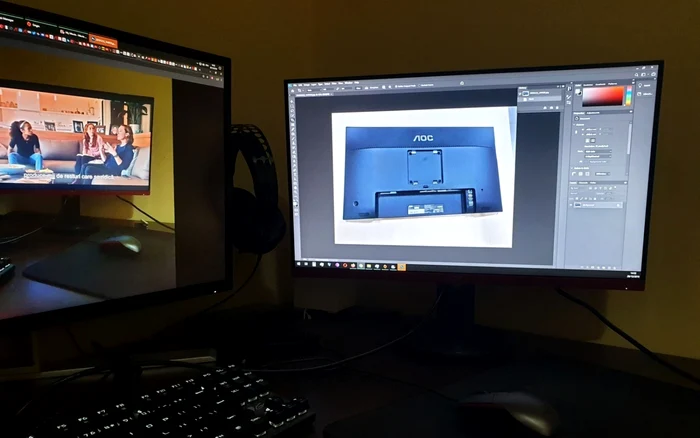 Monitor AOC G2590PX Adobe Photoshop 2020