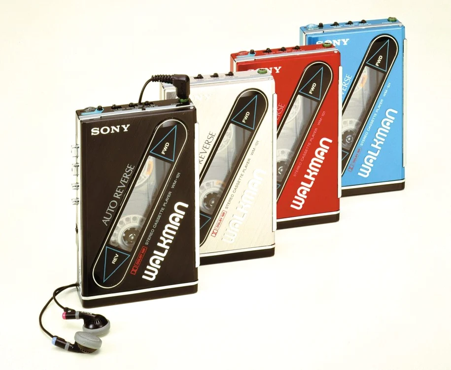 Sony Walkman, modelul apărut în 1985.