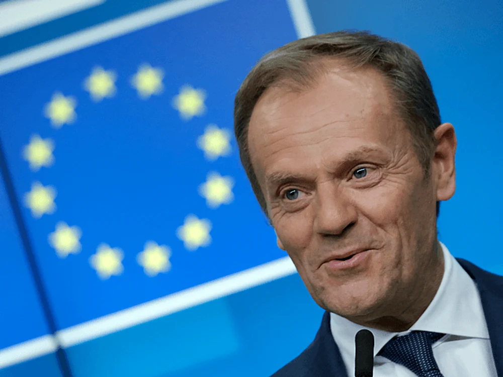 Premierul polonez Donald Tusk/FOTO:X