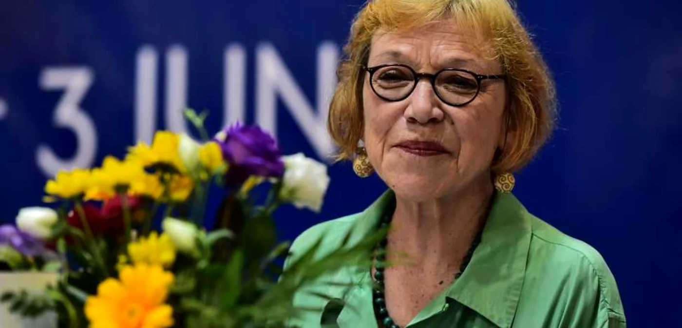 Catherine Durandin, la lansarea de la Bookfest                                                          FOTO: AER