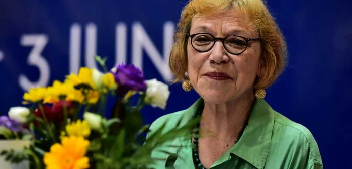 Catherine Durandin, la lansarea de la Bookfest                                                          FOTO: AER