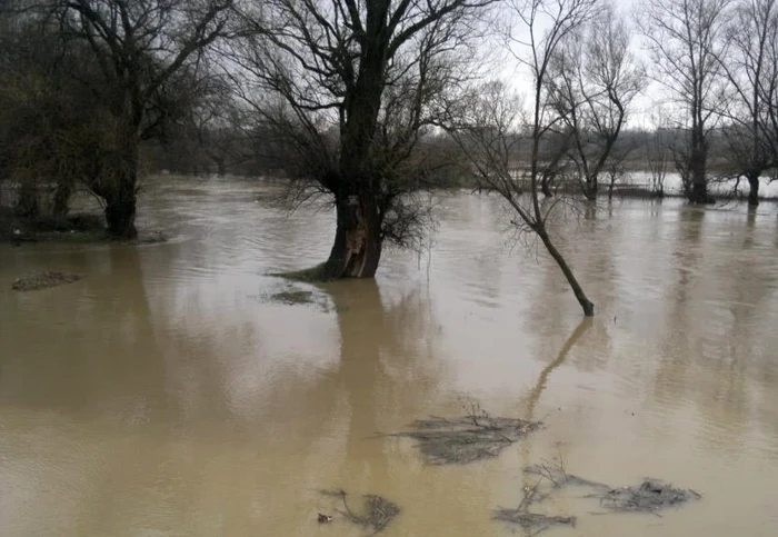 Terenurile inundate în judeţul Olt fac parte, potrivit autorităţilor, din suprafeţe inundabile...