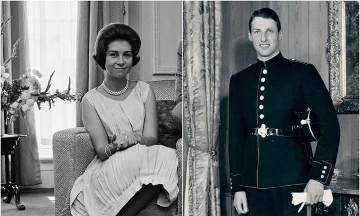 Regina Sofia și Regele Harald în tinerețe FOTO Profimedia jpg