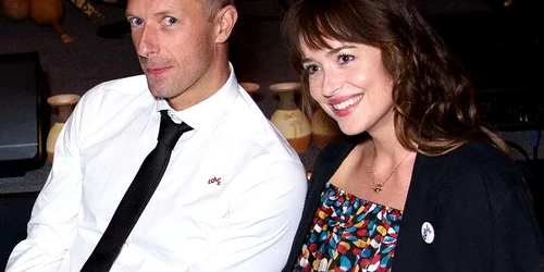 Dakota Johnson și Chris Martin foto x jpeg