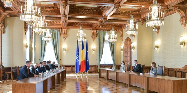 Consultari PSD PNL UDMR Iohannis FOTO Administraţia Prezidenţială