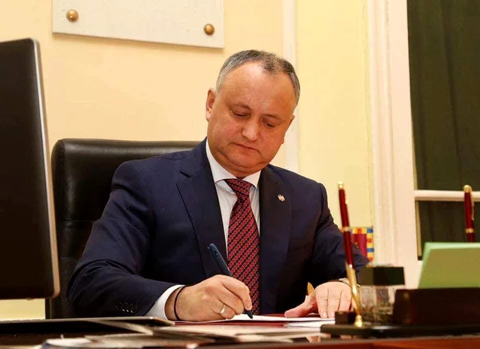 Igor Dodon FOTO arhivă