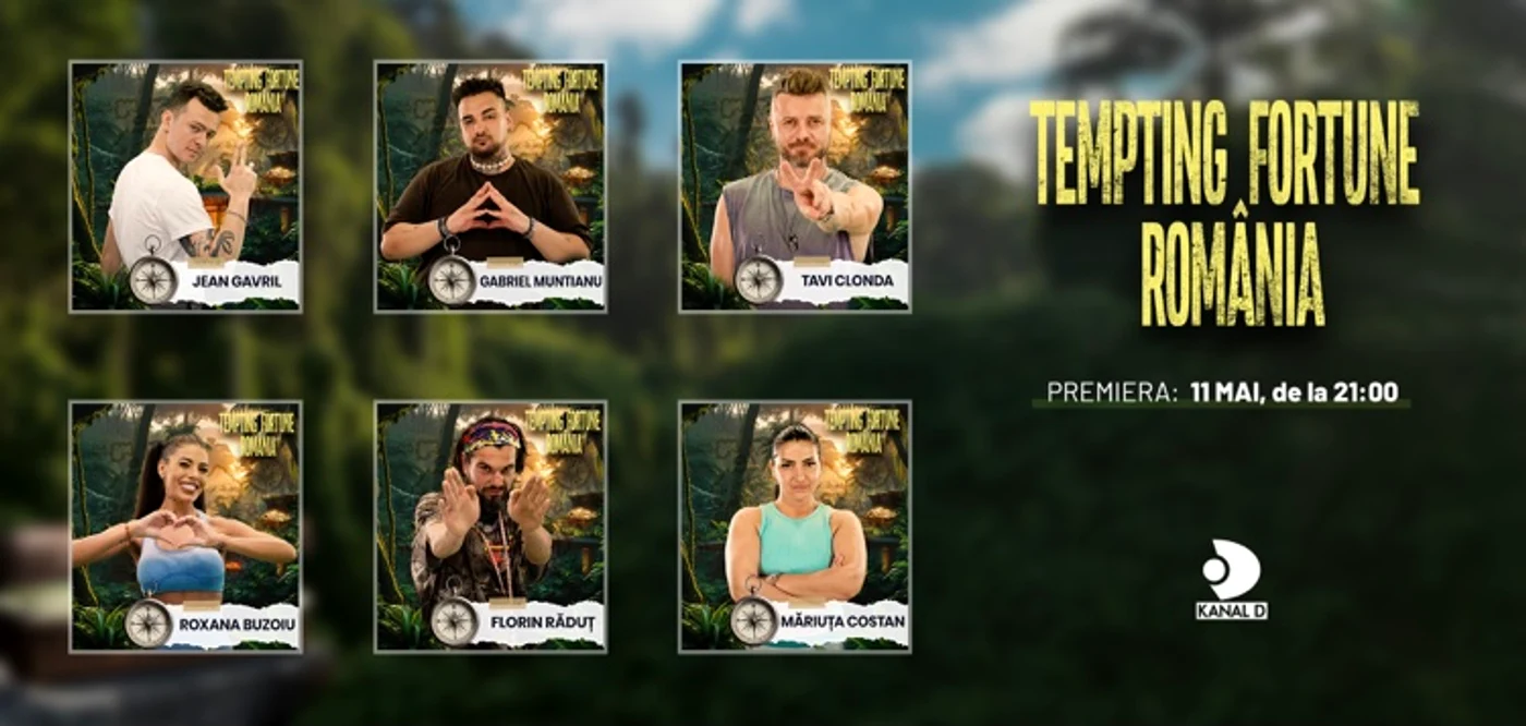 Ei sunt primii șase concurenți de la Tempting Fortune România  foto: Kanal D  