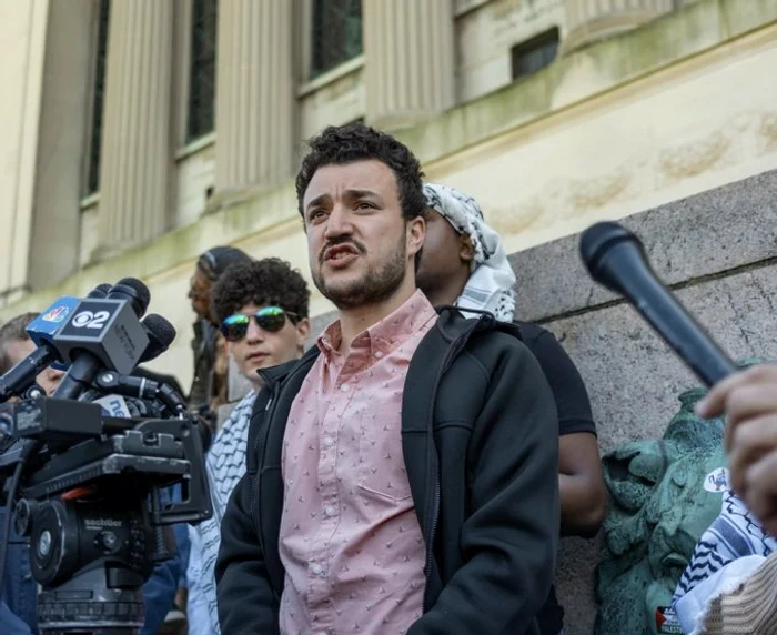 Activistul Mahmoud Khalil a fost reținut de autoritățile pentru imigrație FOTO Stella Ragas