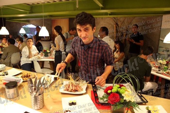 Petru Buiuca şi-a deschis restaurant (foto: Sever Gheorghe)