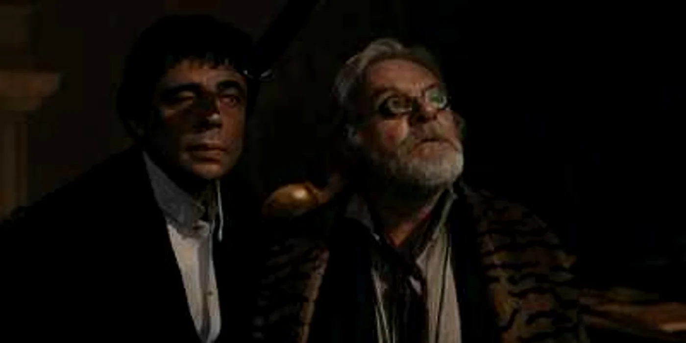 Benicio Del Toro şi Anthony Hopkins, în „The Wolfman“