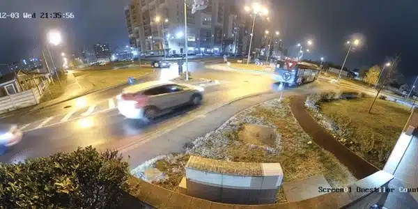 GIF accident Oradea