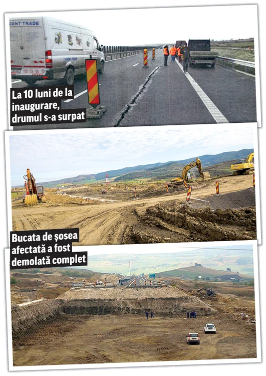 Pe aici trebuia să fie autostradă și să circule mașini