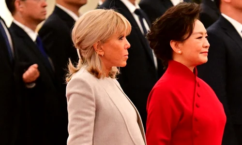 Brigitte Macron și Peng Liyuan la Beijing   profimedia 1056445773 (1) jpg