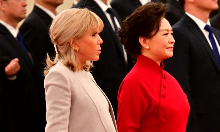 Brigitte Macron și Peng Liyuan la Beijing   profimedia 1056445773 (1) jpg