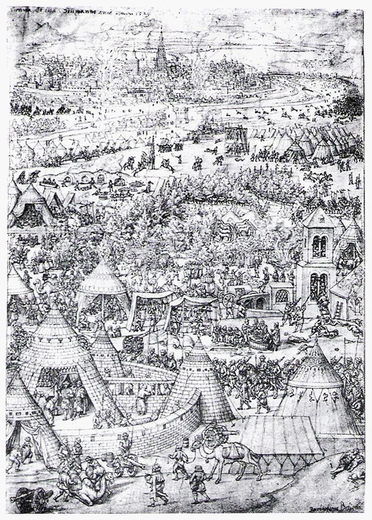 Asediul Vienei - Bartel Beham FOTO Wien Museum / Sursa Wikipedia