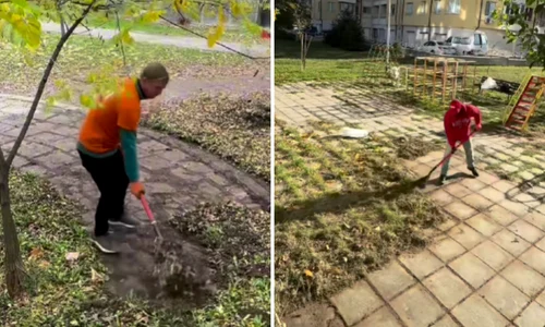 un roman curata parcuri si spatii publice in bulgaria foto captura video instagram fixer dad  png