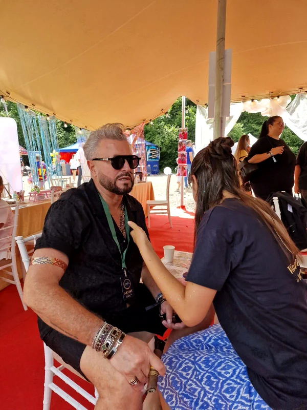 Cătălin Botezatu a fost prezent la Wonderland Festival / foto: Click!
