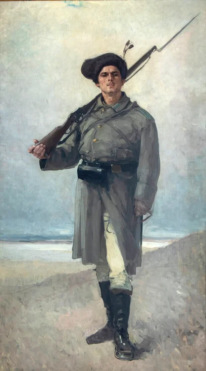 Dorobanțul, Nicolae Grigorescu, Muzeul Național de Istorie a României jpeg