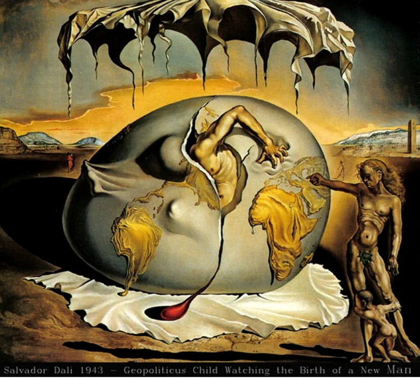 FOTO Salvador Dali Naşterea unei noi lumi