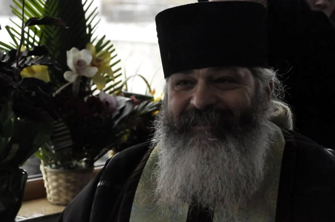 Părintele Calistrat Chifan de la Mănăstirea Vlădiceni FOTO: Arhivă