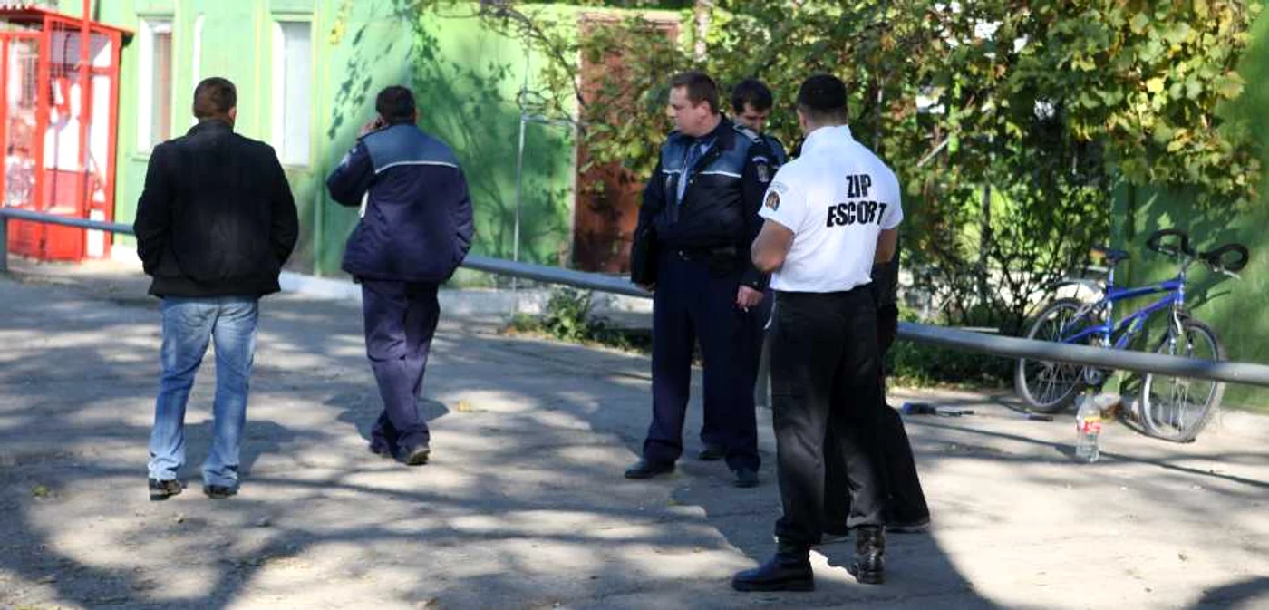 Scandalul a fost aplanat de poliţişti 