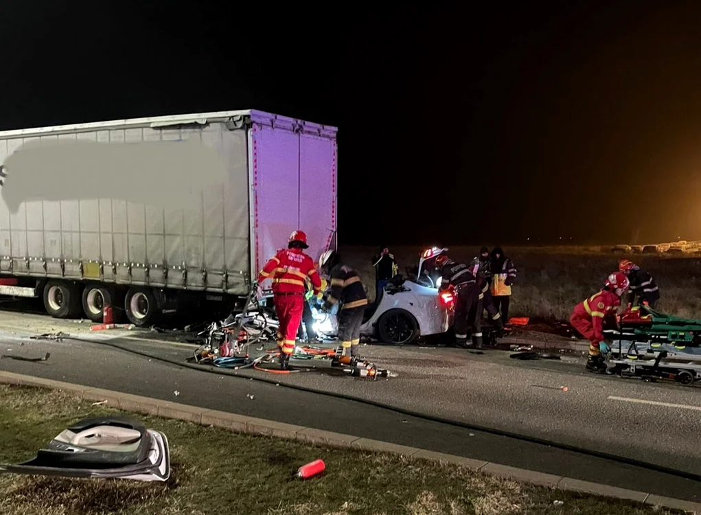 Accident cu doi morți FOTO ISU