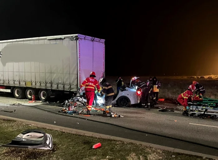 Accident cu doi morți FOTO ISU
