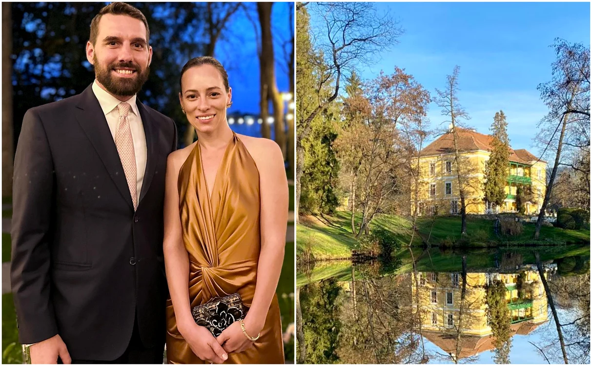 Nicolae al României și soția sa au petrecut la un castel de lângă Covasna. FOTO: Instagram