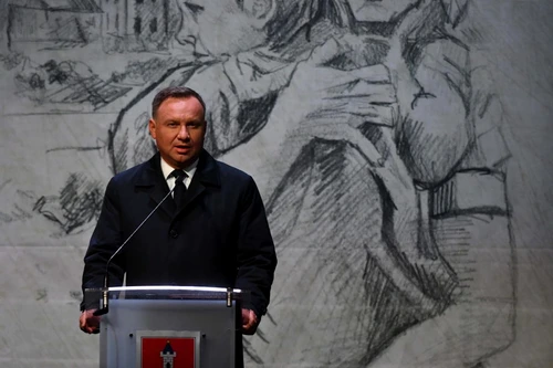Preşedintele Duda declară că încă nu are dovezi concrete referitor la cine a lansat racheta FOTO EPA