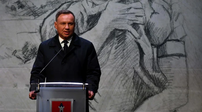 Preşedintele Poloniei, Andrzej Duda FOTO: EPA-EFE