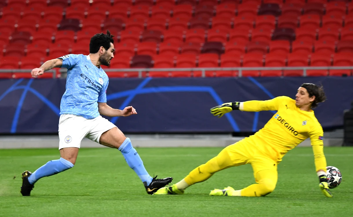 Ilkay Gundogan a marcat al doilea gol al „cetățenilor”Foto: EPA-EFE