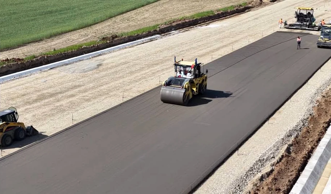 Autostrada Transilvania: cel mai complicat segment, pregătit pentru deschidere Foto: FB
