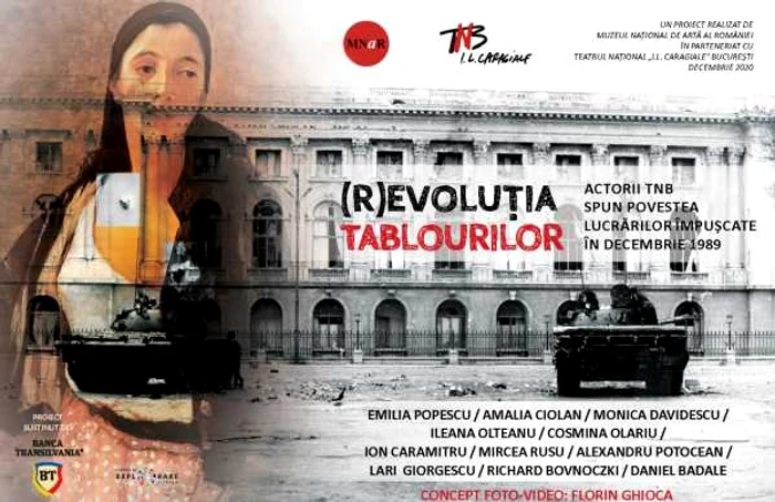 Actorii TNB despre tablourile impuscate la Revolutie