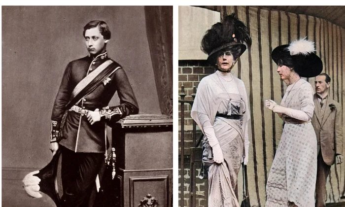 Regele Edward VII și străbunica Reginei Camilla Profimedia jpg