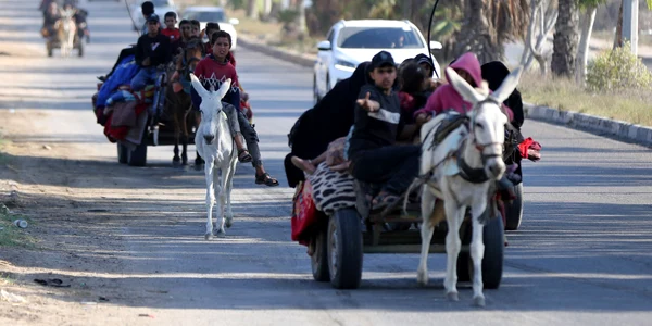 Populația din Gaza fuge după ordinul de evacuare FOTO Profimedia (3) jpg