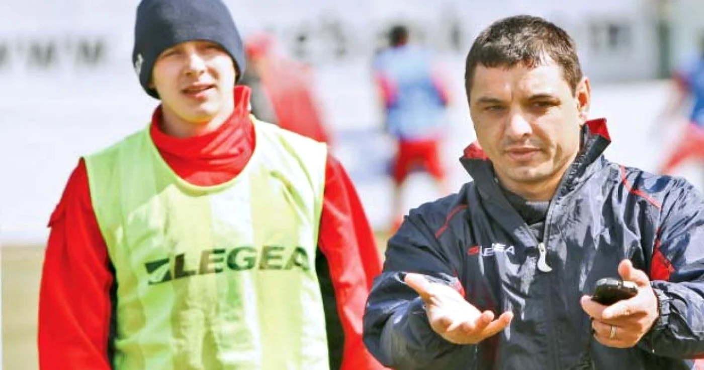 Ionel Ganea (dreapta)