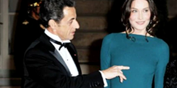 Nicolas Sarkozy și Carla Bruni, la cina oficială de la Paris