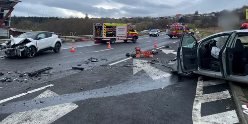 Accident Cluj FOTO Facebook